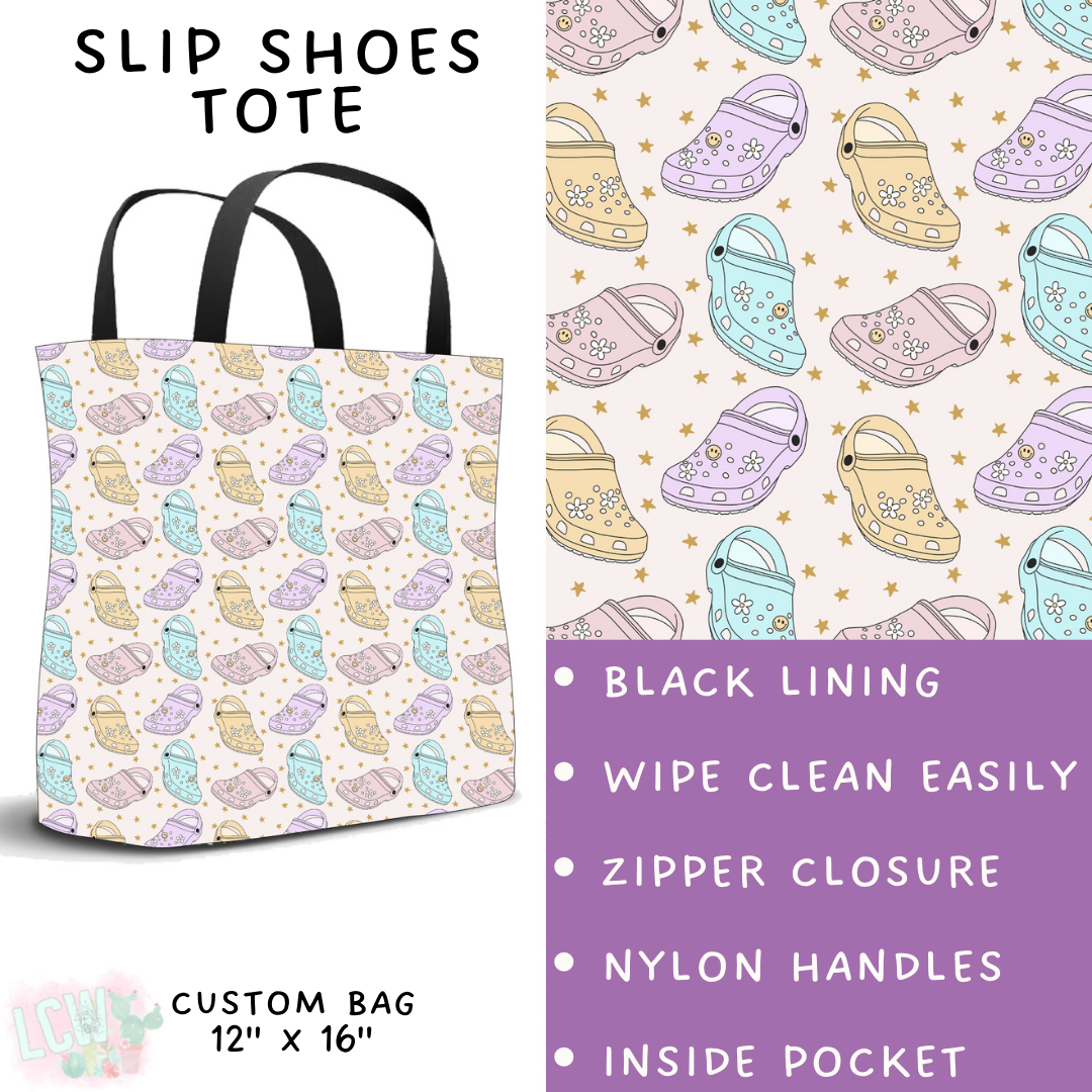 Batch #249 - October Request Run - Closes 12/6 - ETA late Jan - Slip Shoes Tote