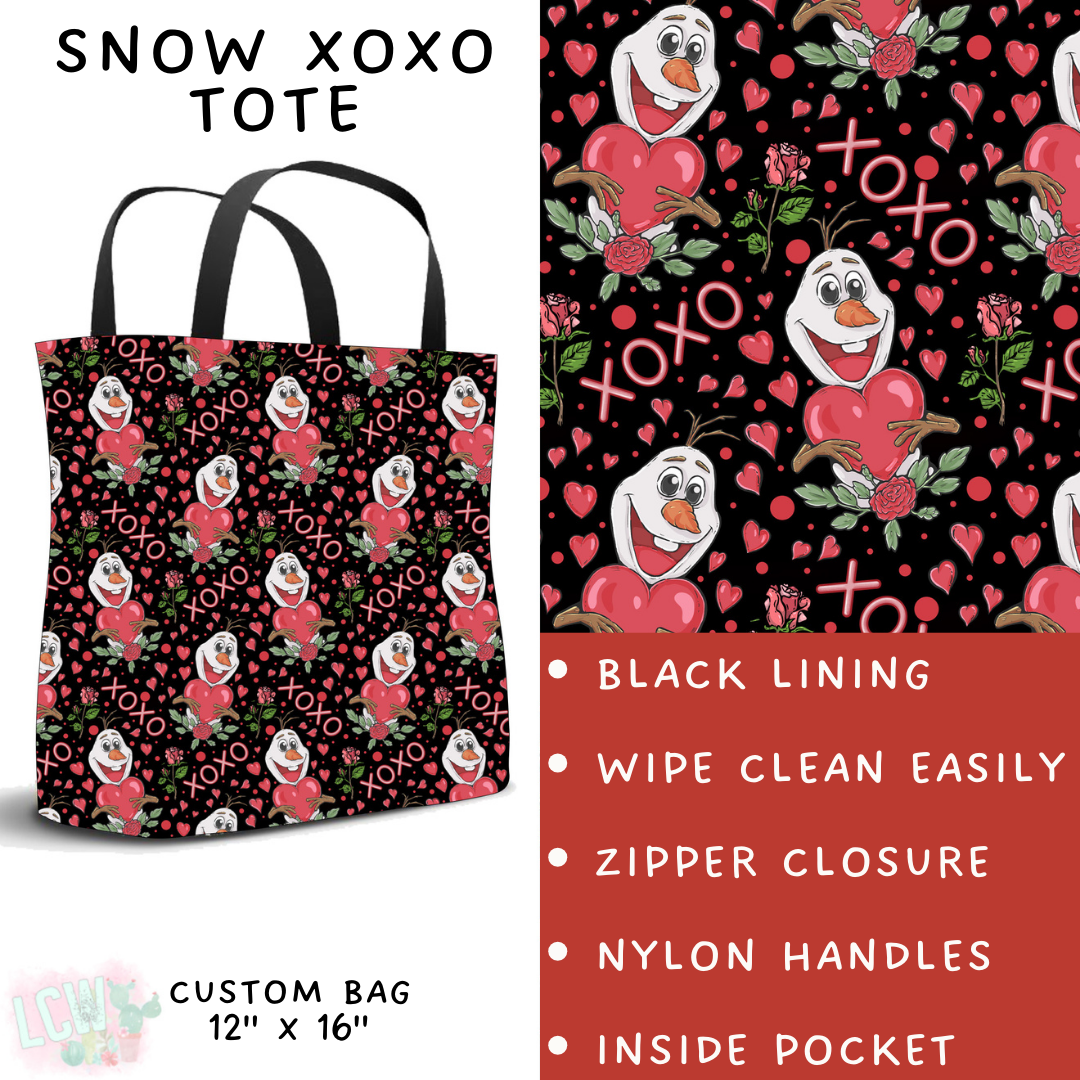 Batch #250 - Magical Valentine - Closes 12/9 - ETA late Jan - Snow XOXO Tote