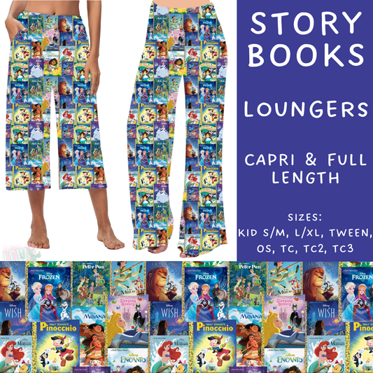 Batch #249 - October Request Run - Closes 12/6 - ETA late Jan - Story Books Capri and Full Length Loungers