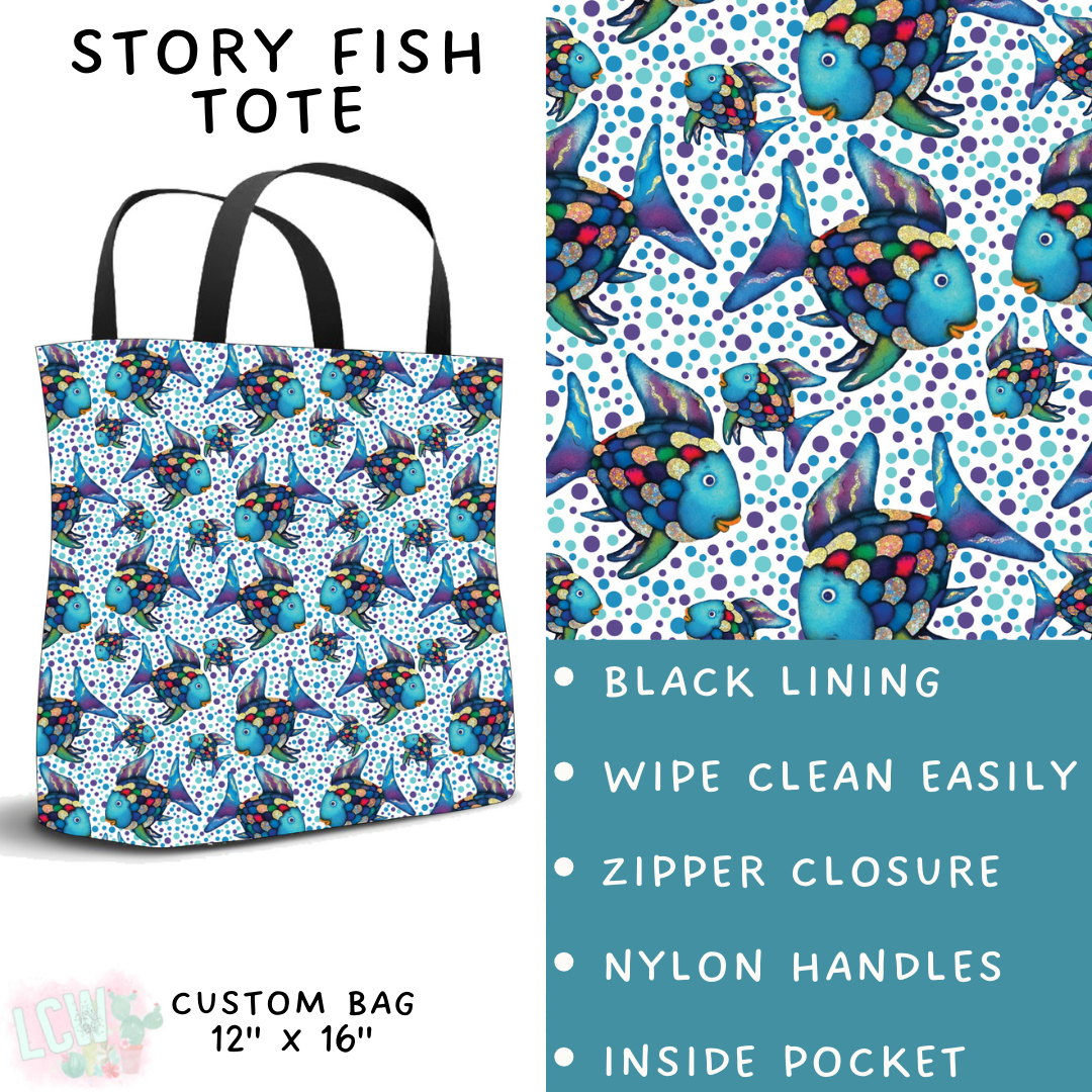 Batch #249 - October Request Run - Closes 12/6 - ETA late Jan - Story Fish Tote