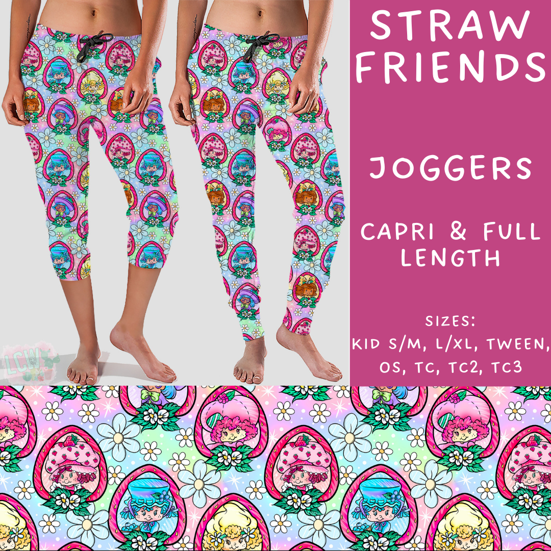 Batch #249 - October Request Run - Closes 12/6 - ETA late Jan - Straw Friends Full and Capri Length Joggers