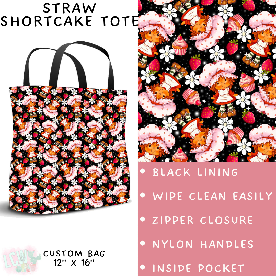 Batch #247 - Cool Characters 6 - Closes 12/2 - ETA late Jan - Straw Shortcake Tote