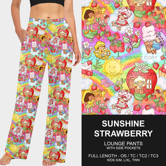 B200 - Preorder Sunshine Strawberry Lounge Pants (Closes 12/15. ETA late Feb.)