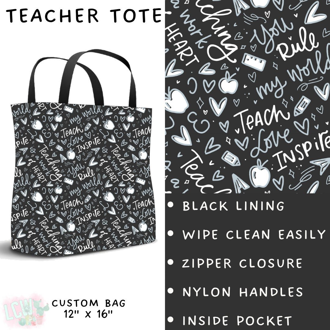 Batch #248 - Careers Collection - Closes 12/4 - ETA late Jan - Teacher Tote