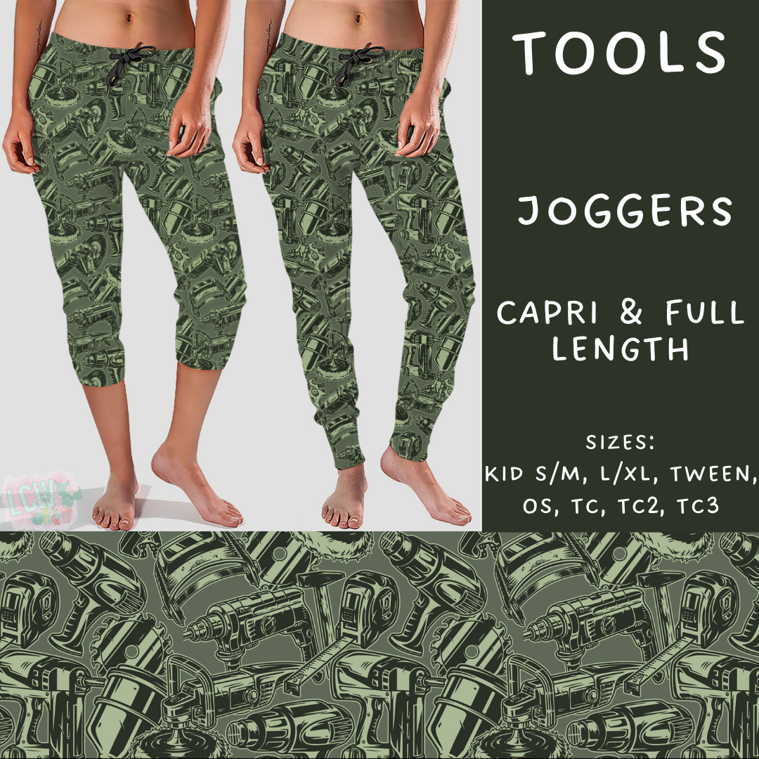 Batch #248 - Careers Collection - Closes 12/4 - ETA late Jan - Tools Full and Capri Length Joggers