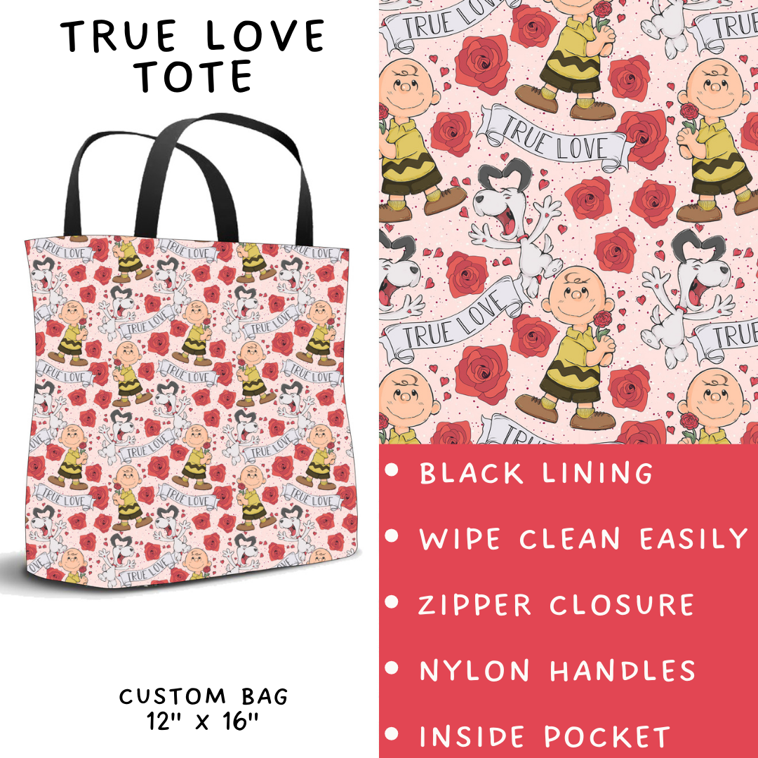 Batch #253 - Valentine Characters - Closes 12/13 - ETA mid/late Jan - True Love Tote