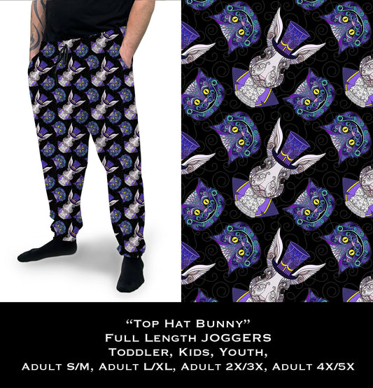 Top Hat Bunny - Full Joggers