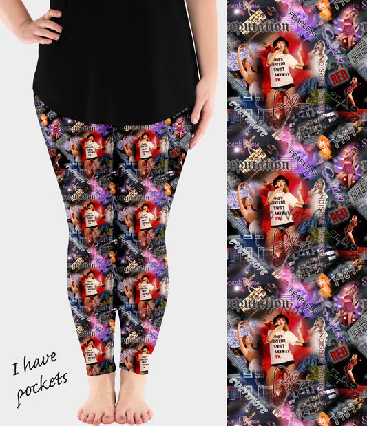 RTS - Turn It Up Leggings w/ Pockets