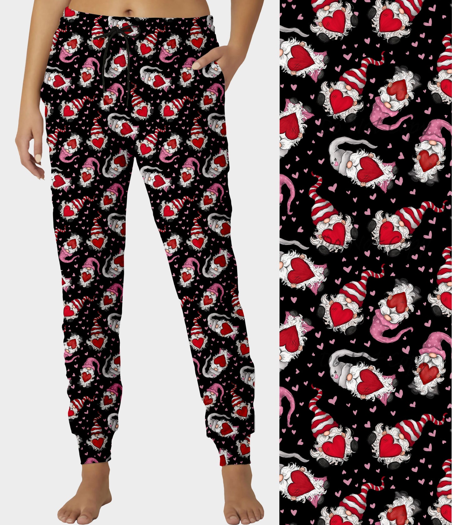 RTS - Valentine Gnomes Joggers