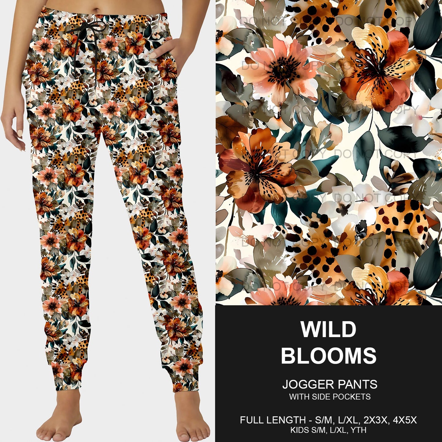 B200 - Preorder Wild Blooms Joggers (Closes 12/15. ETA late Feb.)