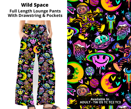 Preorder! Closes 12/2. ETA Feb. Wild Space Full Length Lounge Pants