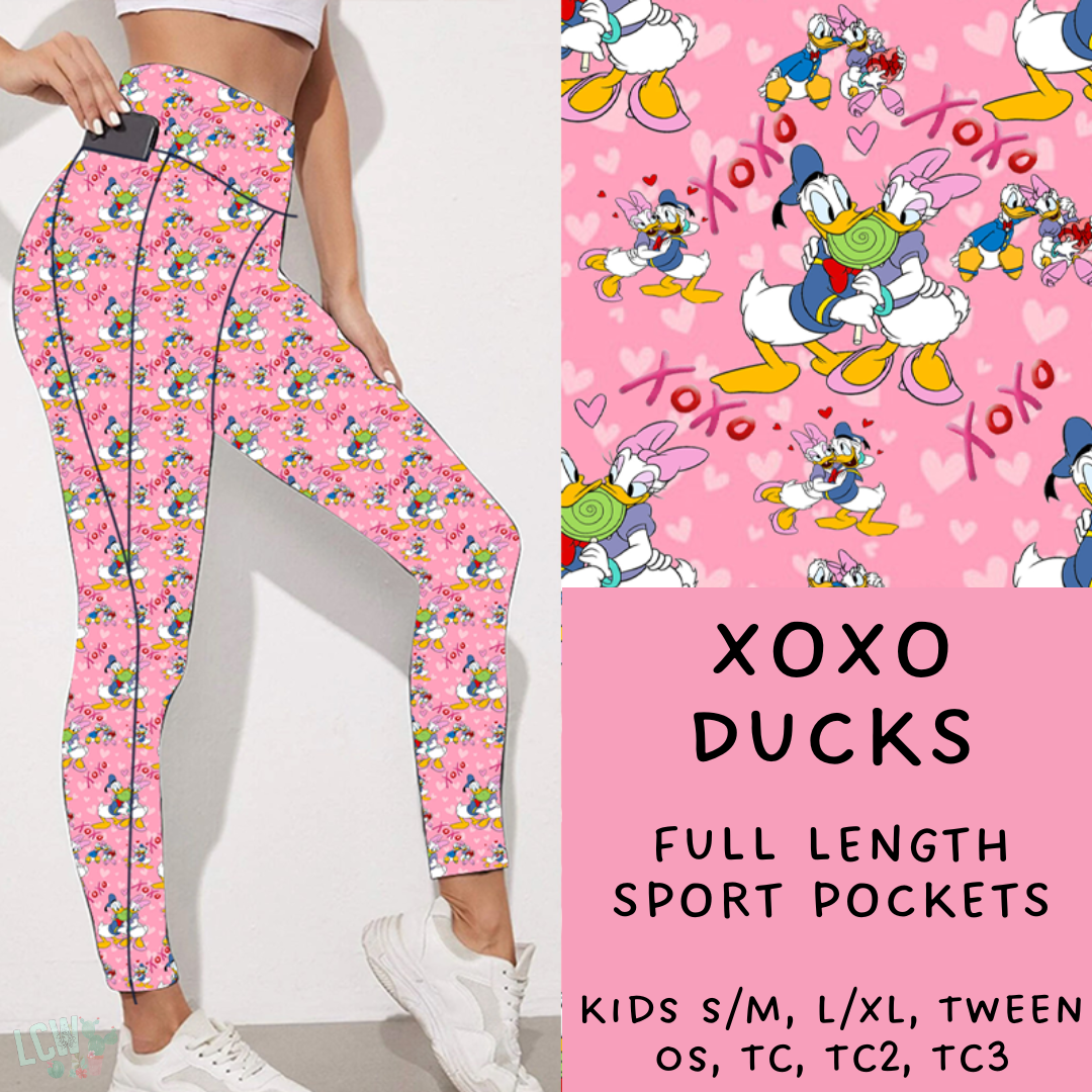 Batch #251 - Magical Love Presale - Closes 12/10 - ETA Late Jan - XOXO Ducks Leggings