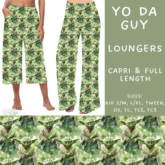 Batch #247 - Cool Characters 6 - Closes 12/2 - ETA late Jan - Yo Da Guy Capri and Full Length Loungers