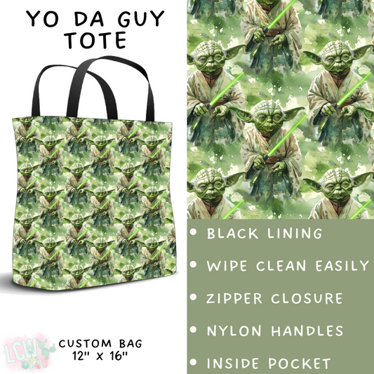 Batch #247 - Cool Characters 6 - Closes 12/2 - ETA late Jan - Yo Da Guy Tote