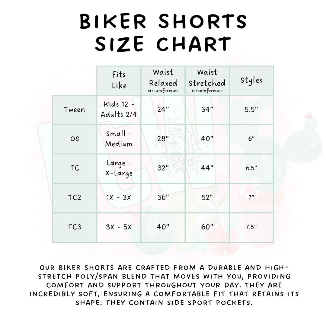 Batch #253 - Valentine Characters - Closes 12/13 - ETA mid/late Jan - Bingo Hearts Biker & Jogger Shorts