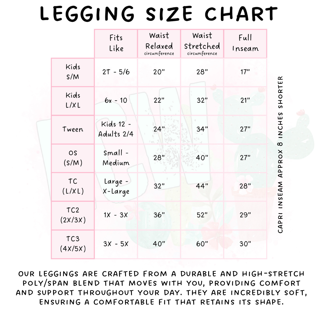 Batch #248 - Careers Collection - Closes 12/4 - ETA late Jan - Teacher Full and Capri Length Leggings