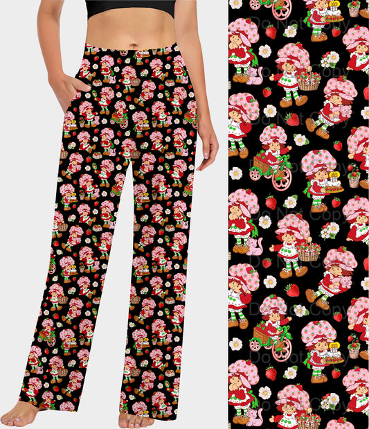 RTS - Berry Strawberry Lounge Pants