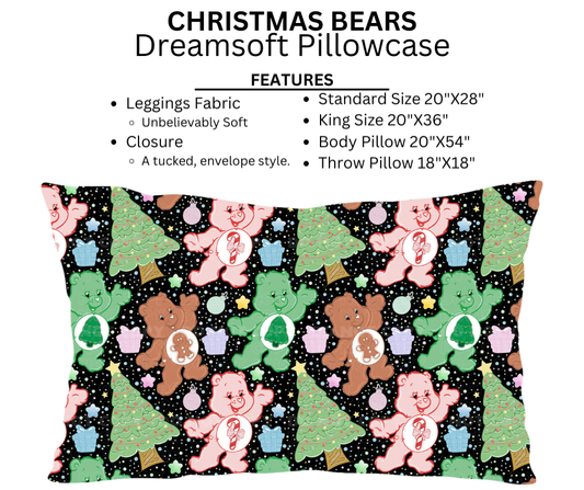 Christmas Bears Dreamsoft Pillowcases