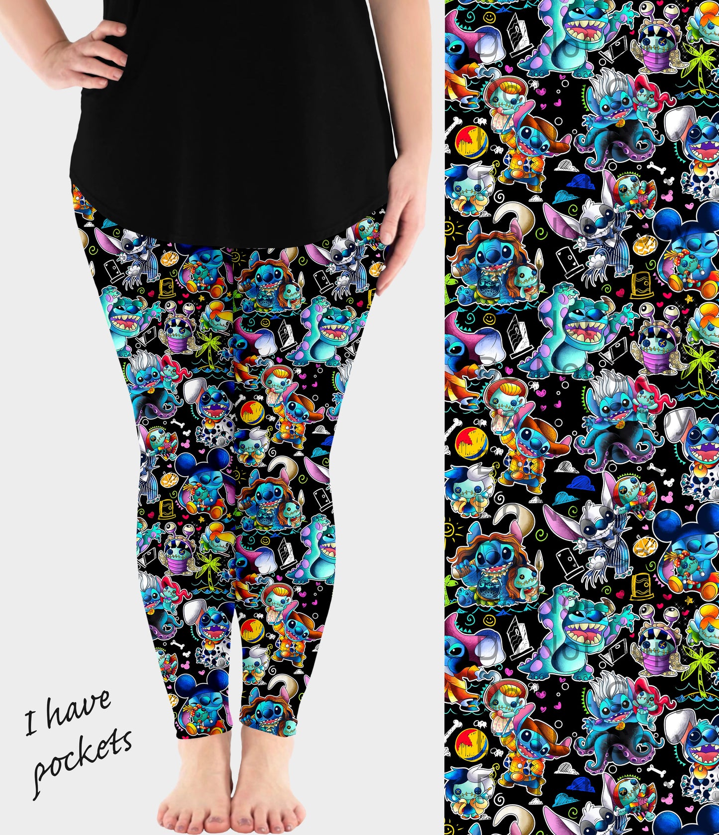 RTS - Costume Stitchery Leggings w/ Pockets