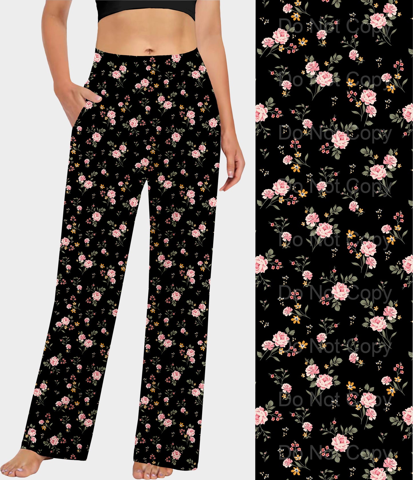 RTS - Dainty Floral Lounge Pants