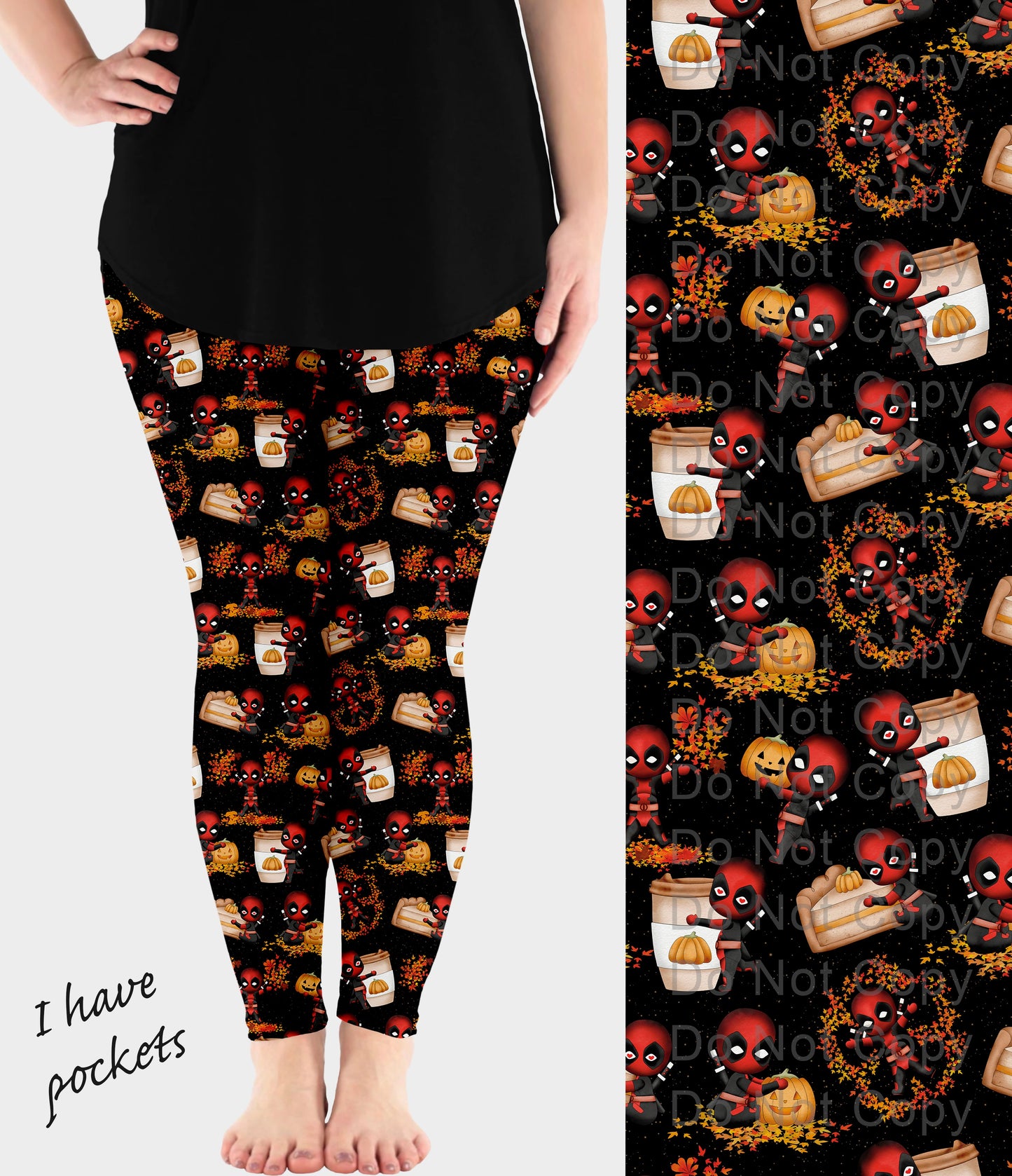 RTS - Dying for Autumn Leggings w/ Pockets