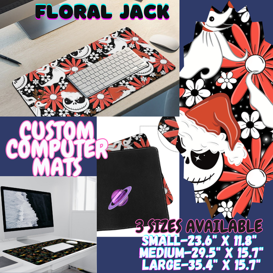 FLORAL JACK - COMPUTER MAT PREORDER CLOSING 12/6