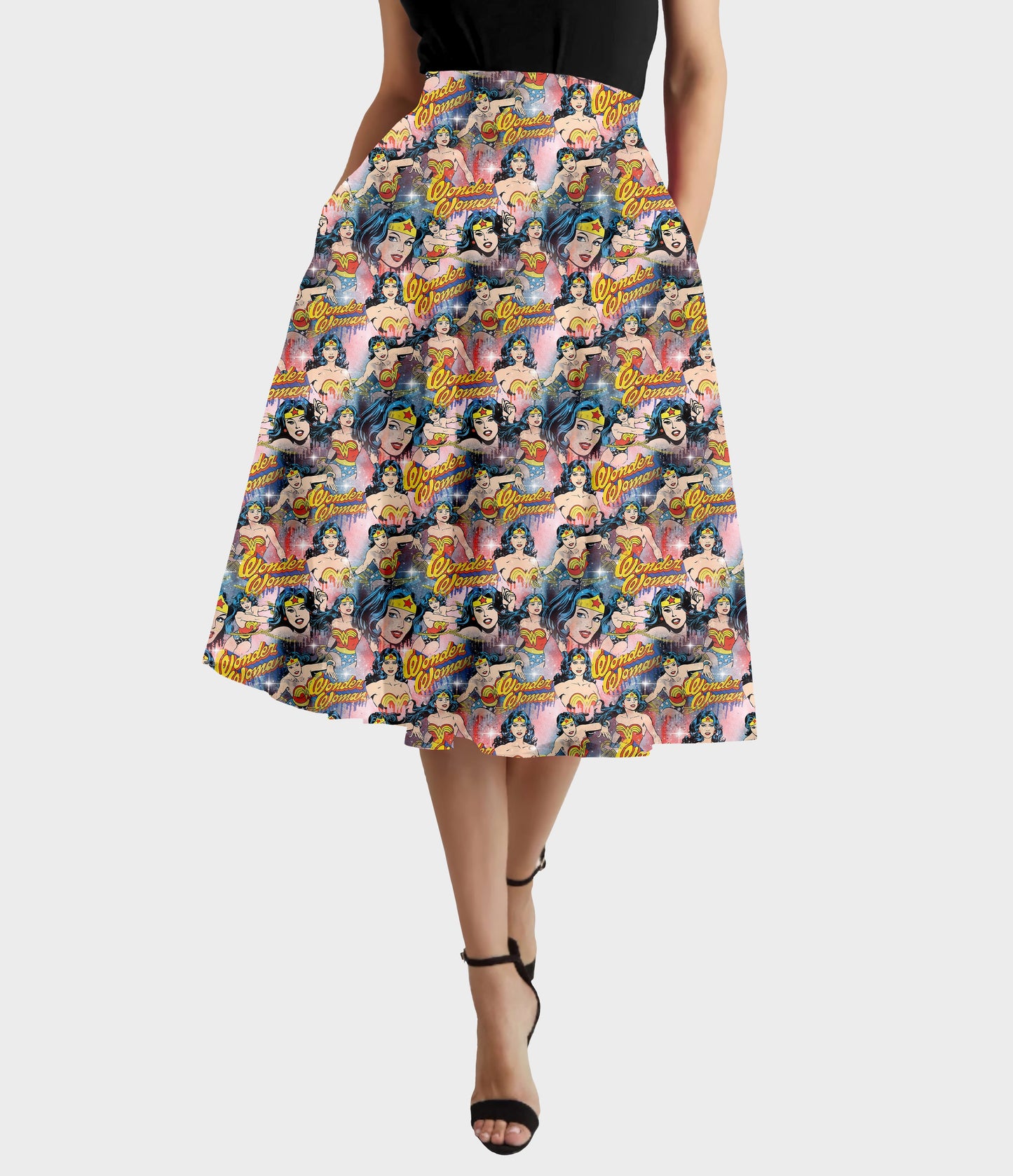 RTS - Heroine Swing Skirt w/ Pockets