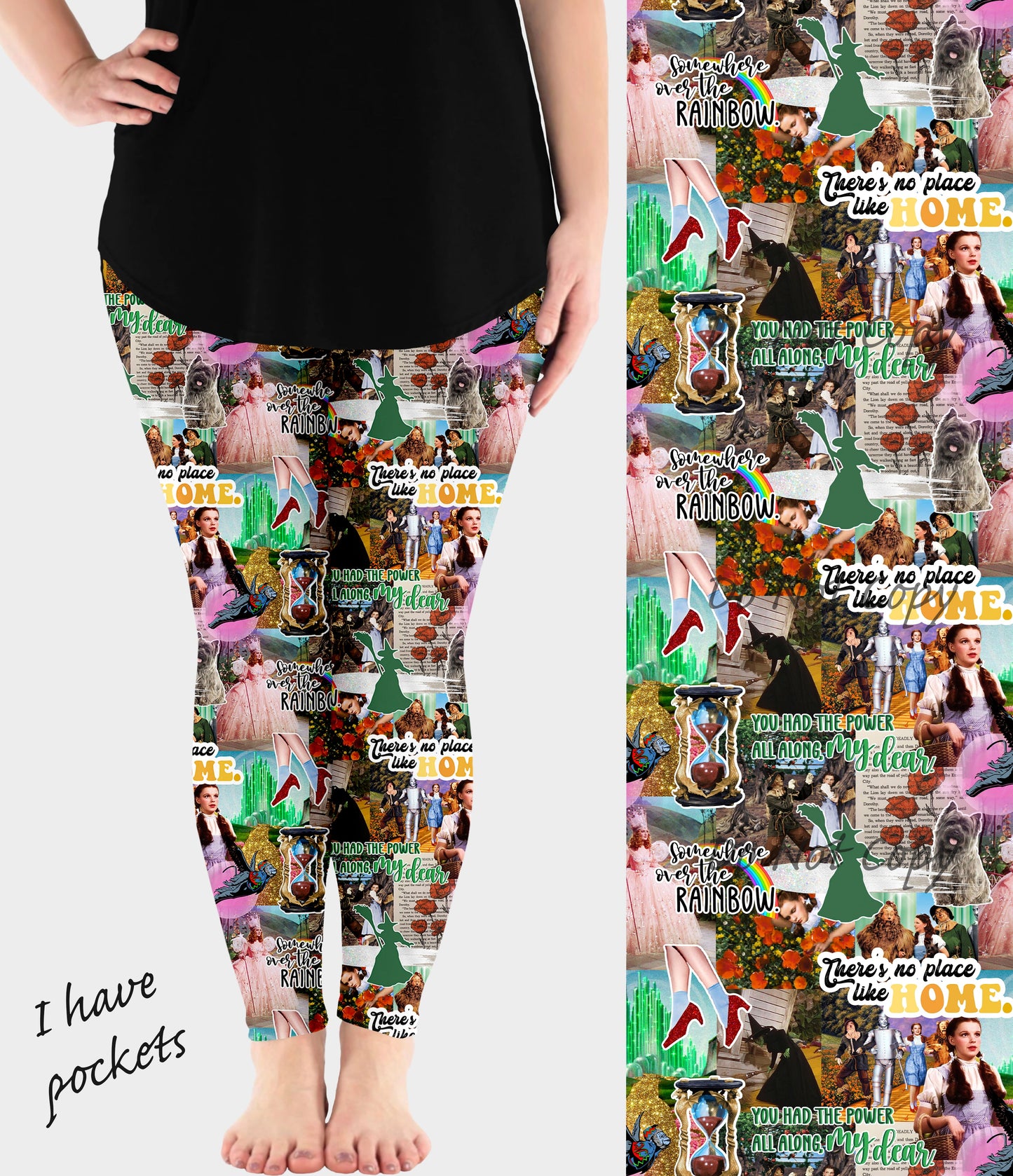 RTS - If Only a Dream Leggings w/ Pockets