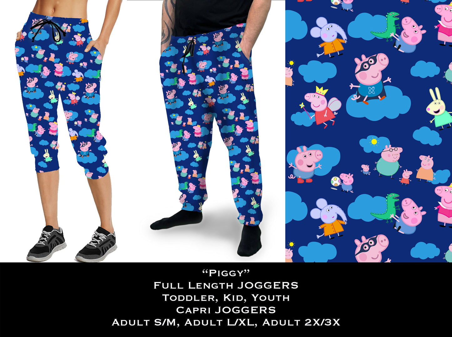 Piggy - Full & Capri Joggers