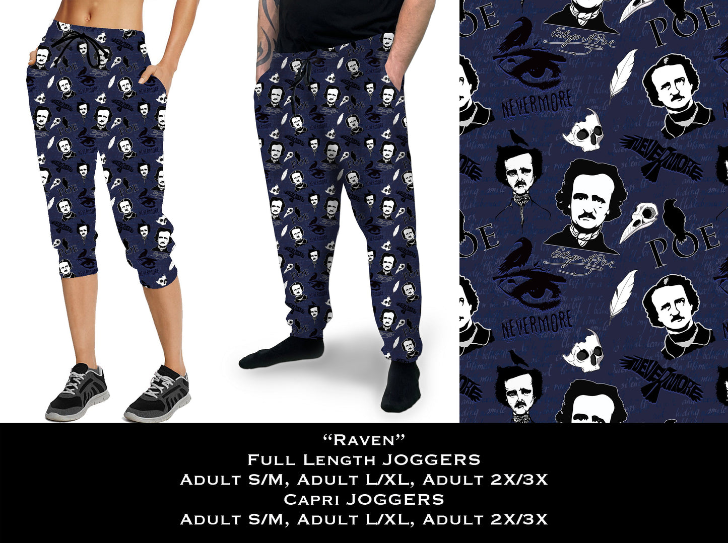 Raven - Full & Capri Joggers