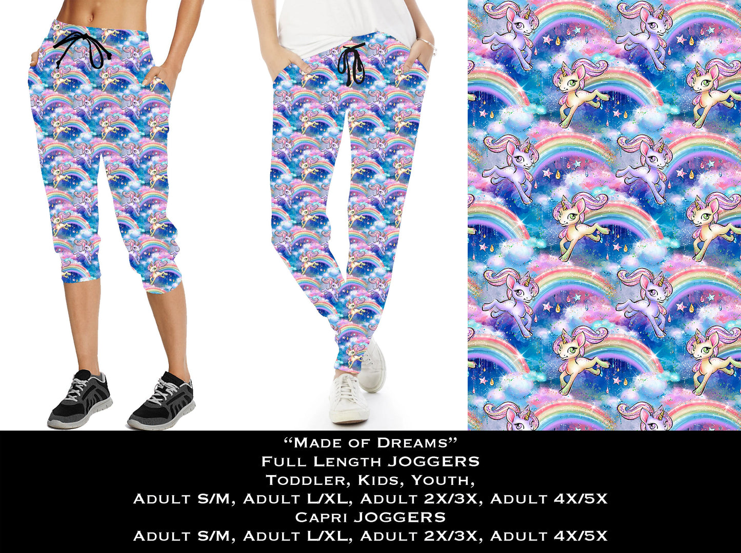 Made of Dreams - Full & Capri Joggers