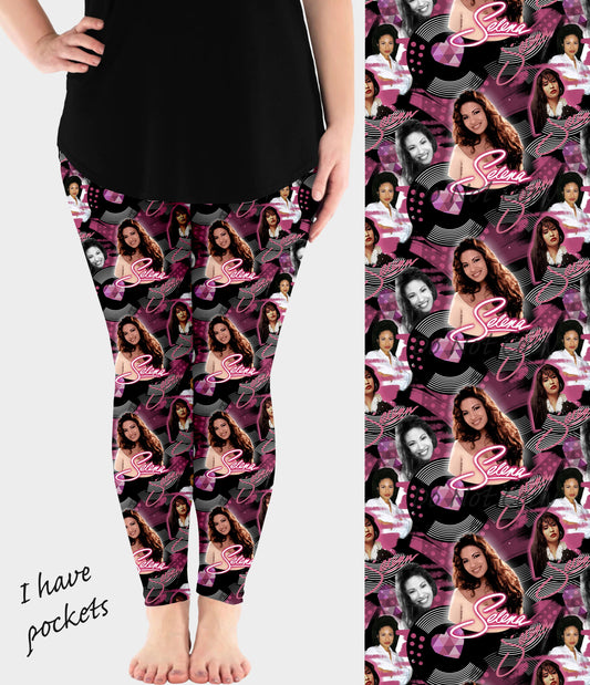 RTS - Latin Icon Leggings w/ Pockets