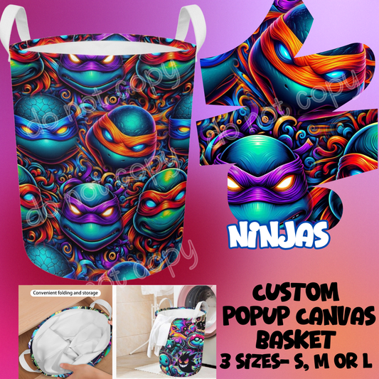 NINJAS - STORAGE BASKETS - PREORDER CLOSING 12/4