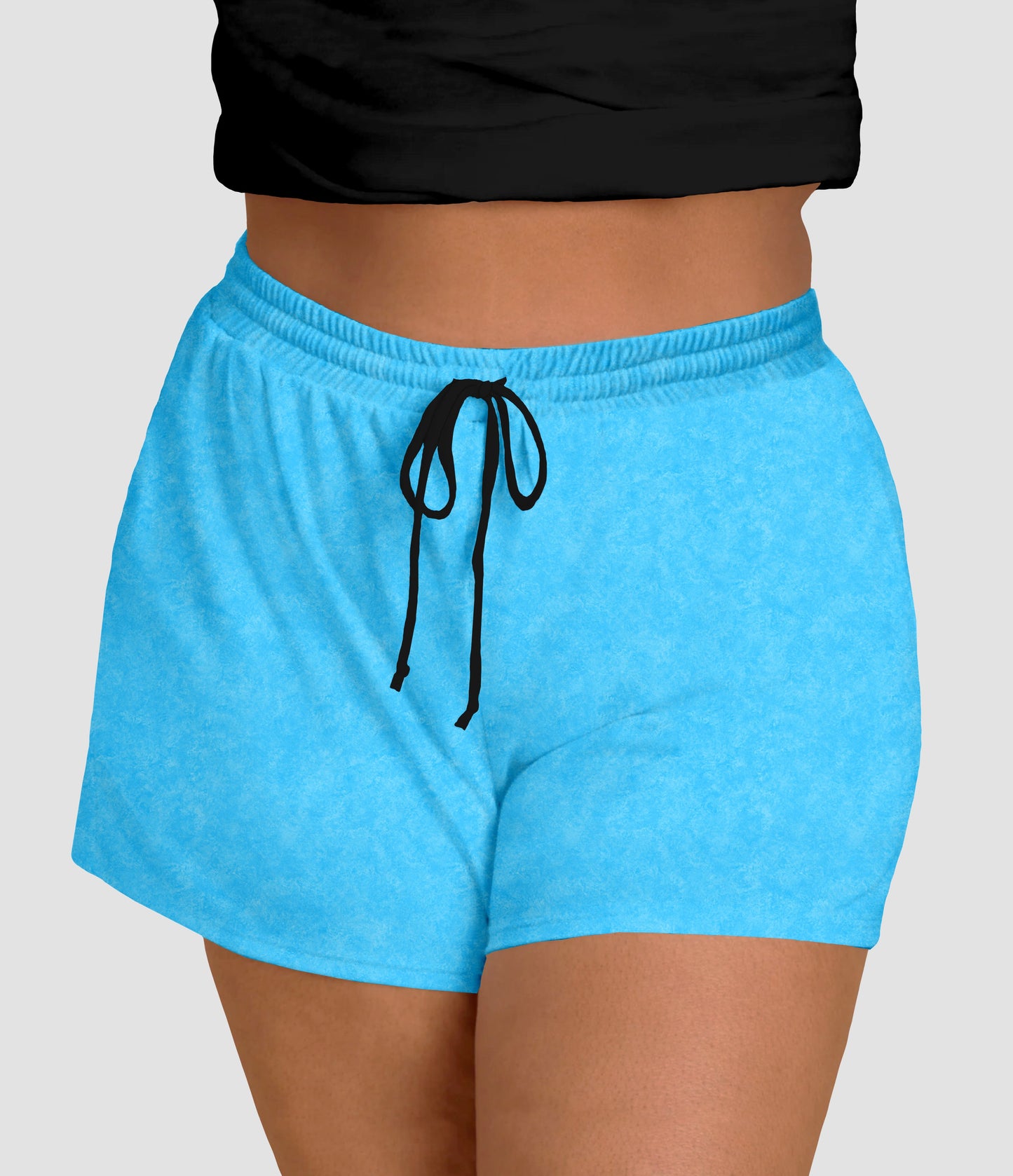 RTS - Poolside Blue Jogger Shorts