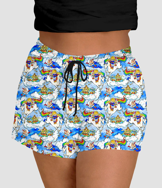 RTS - Rainbow Girl Jogger Shorts