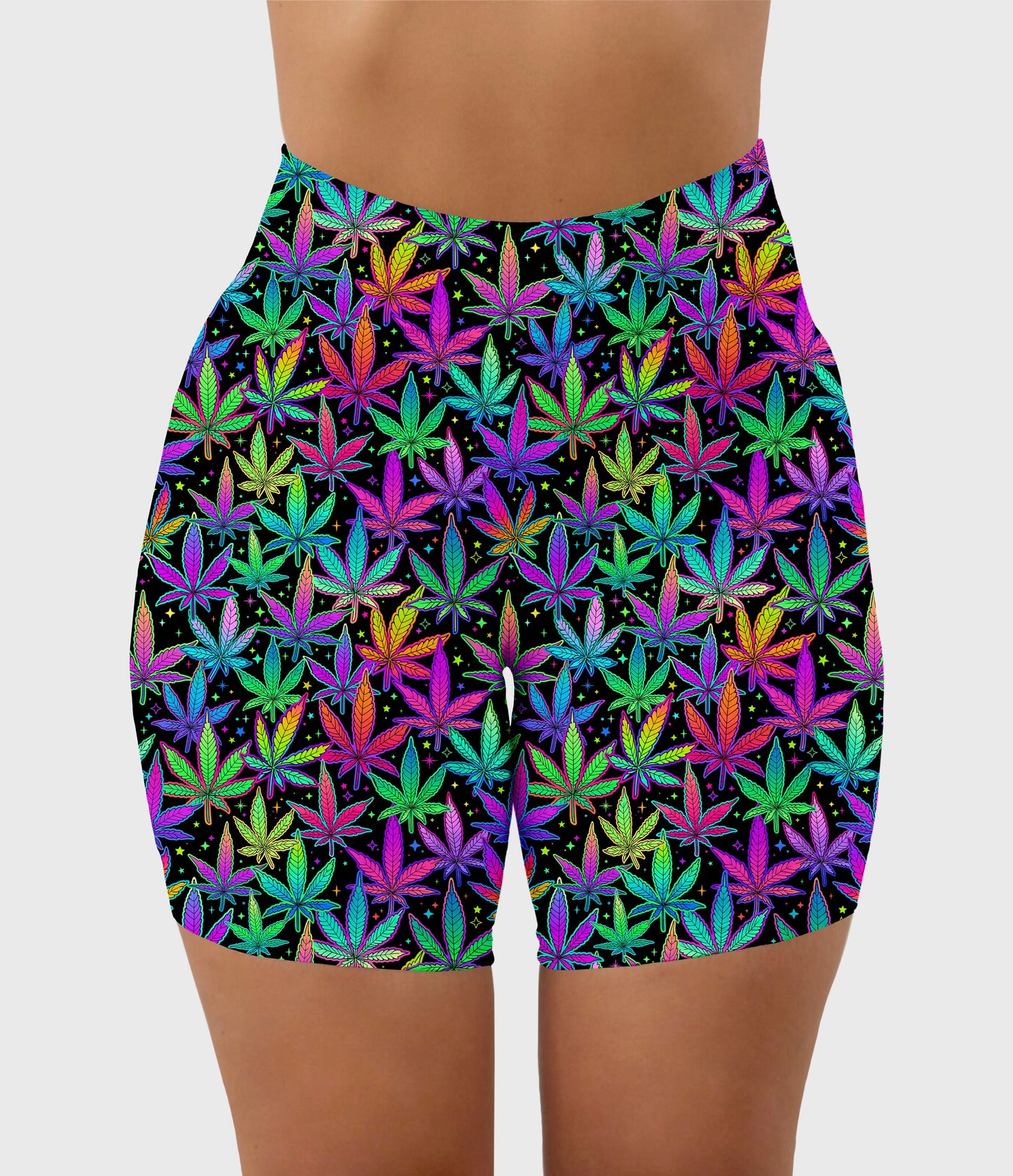 RTS - Rainbow Haze Biker Shorts