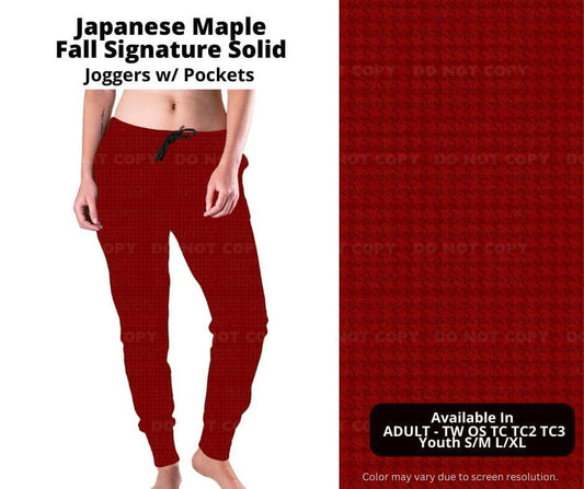 Japanese Maple Joggers