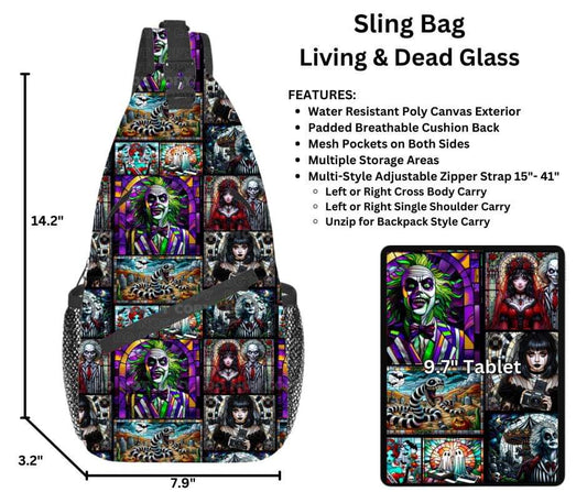 Living & Dead Glass Sling Bag