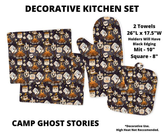 Camp Ghost Stories Decorative Kitchen Set