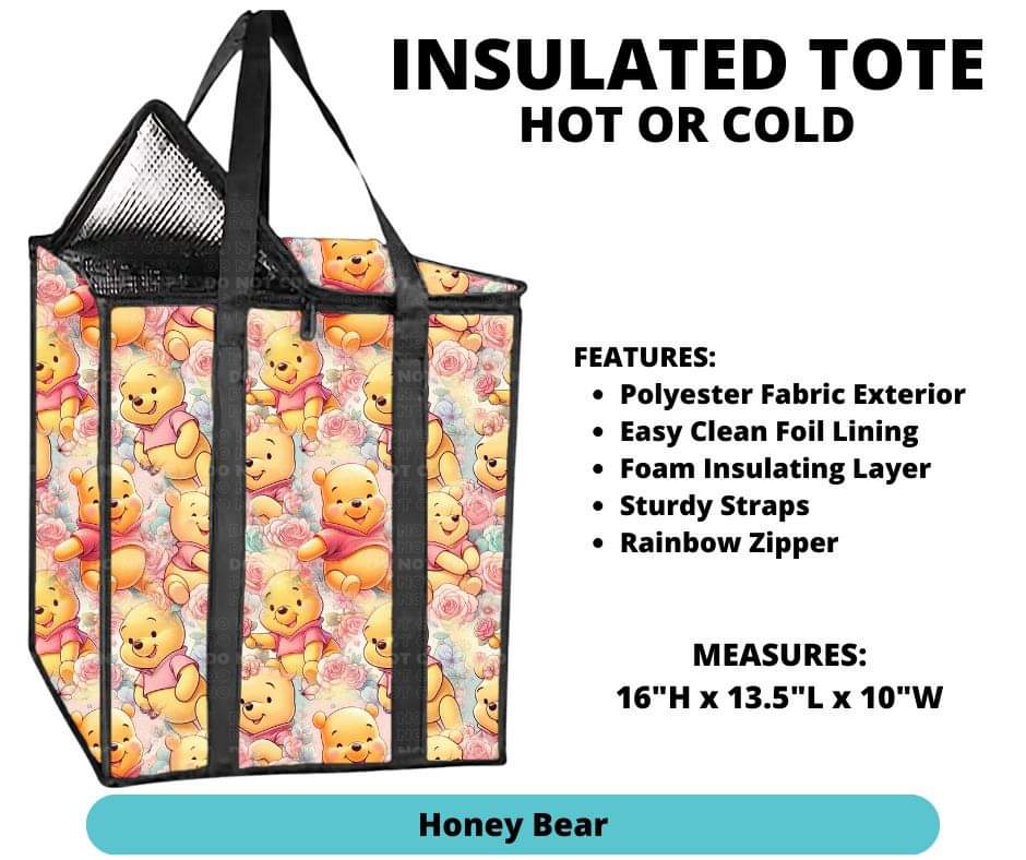 Honey Bears Insulated Tote