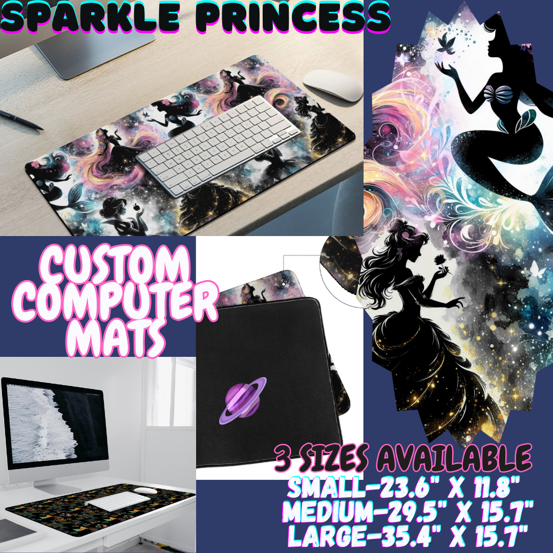 SPARKLE PRINCESS - COMPUTER MAT PREORDER CLOSING 12/6