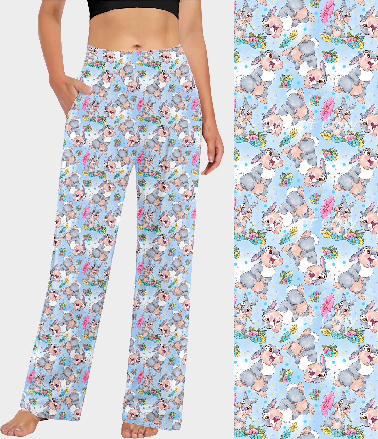 RTS - Spring Bunny Lounge Pants