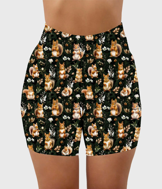 RTS - Squirrel Biker Shorts