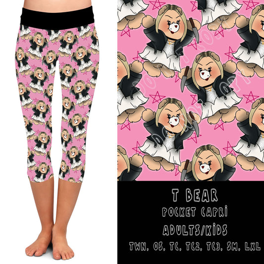 BEARY SCARY RUN- T BEAR-LEGGINGS/CAPRI/JOGGER/JOGGER CAPR