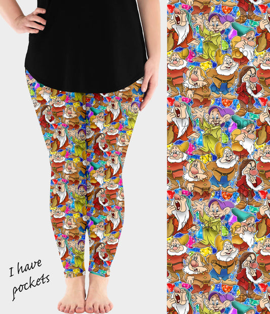 RTS - Whistling Crew Leggings w/ Pockets