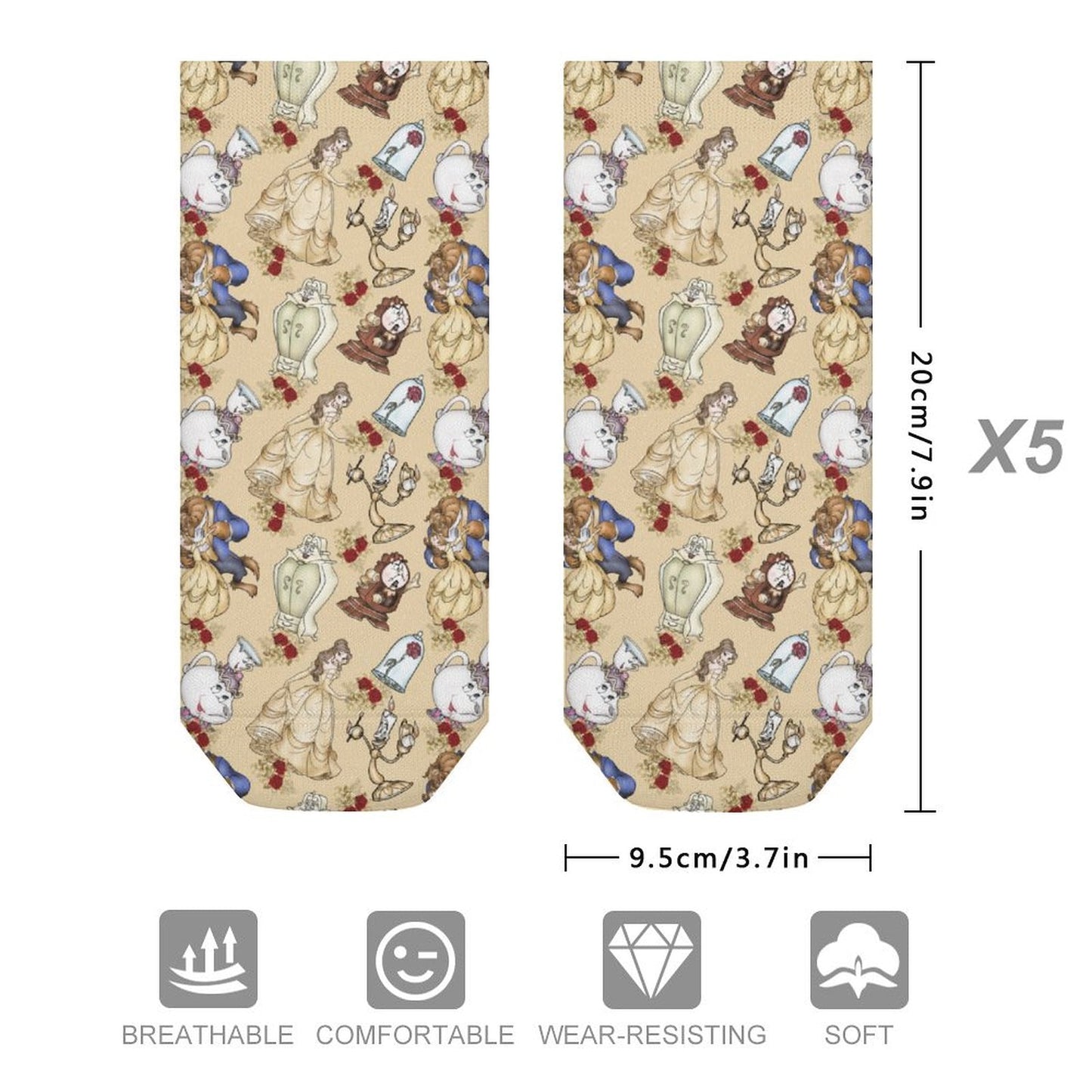 EASTER FRIENDS - CUSTOM PRINTED SOCKS ROUND 2