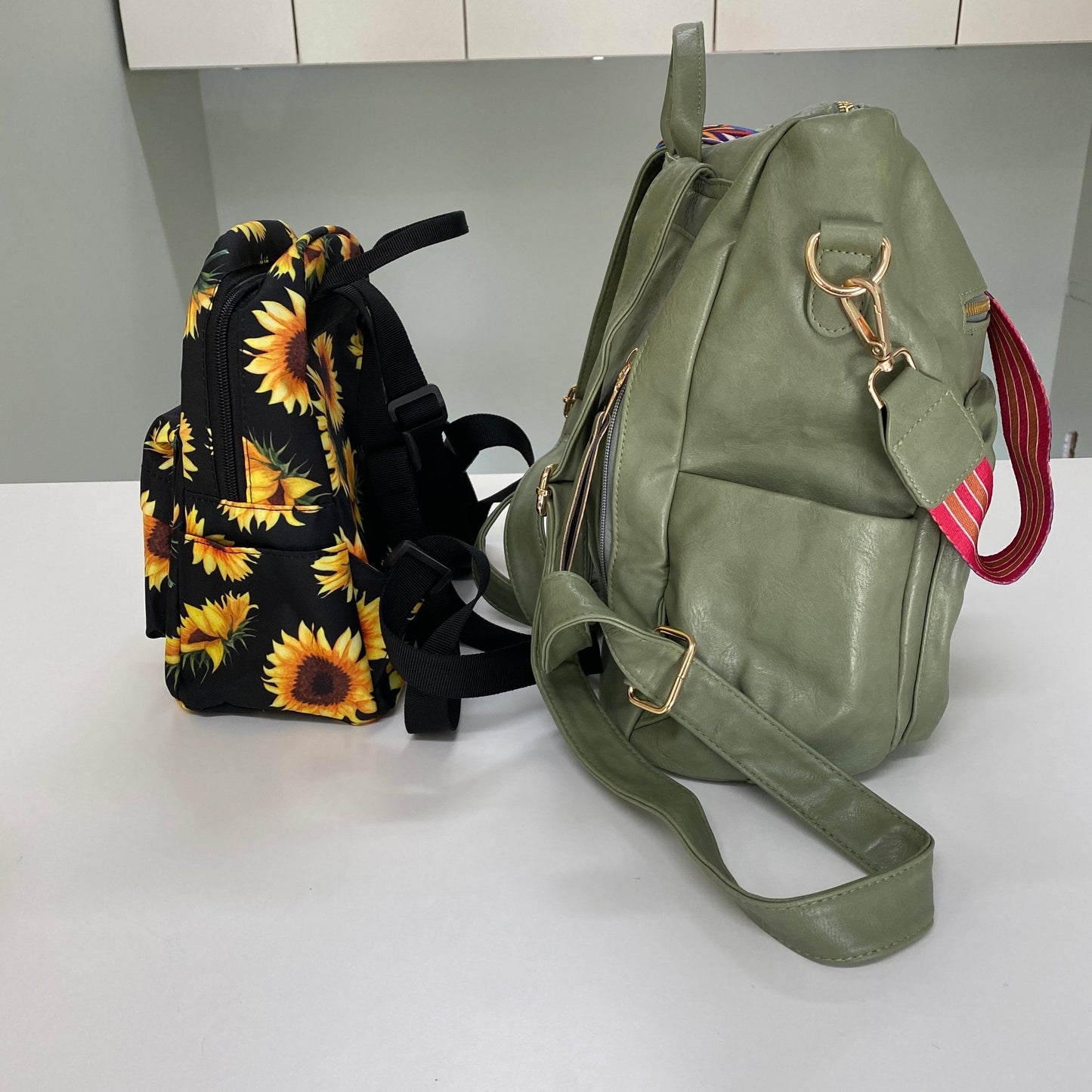 Mini Backpack - Larger Sunflower